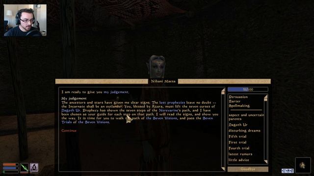 Let's Play Morrowind #32: Learning About the Third Trial