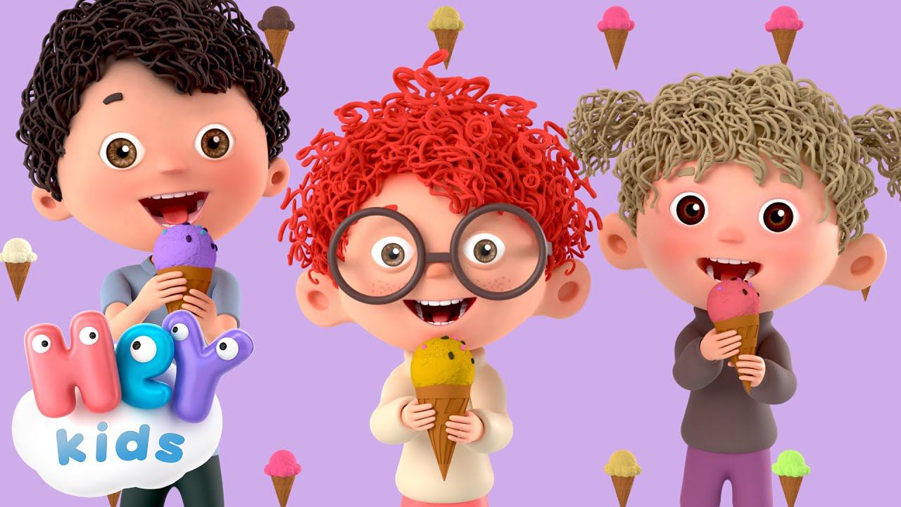 Quero sorvete!  | Músicas Infantis | HeyKids em Português