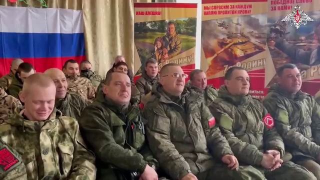 Телемост между военнослужащими ЦВО и их семьями из Оренбургской области