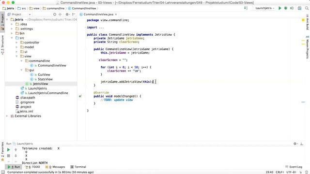 FUN mit FOPT #09 - Ein Tetris-Clon in Java - Die View-Komponente (2/4)
