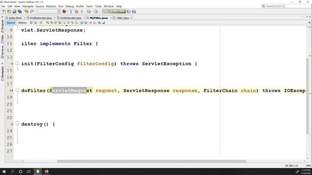 How to Create and Configure Filer in Java WEB Application | Servlet and JSP #39
