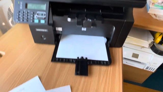 HP LASERJET M1212NF MFP - CE841A Printer All In One Print Copy wToner-165 Pgs