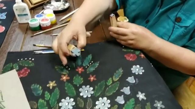 Мастер-класс по росписи