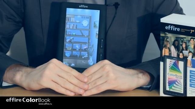 Видеообзор электронной книги effire ColorBook TR704