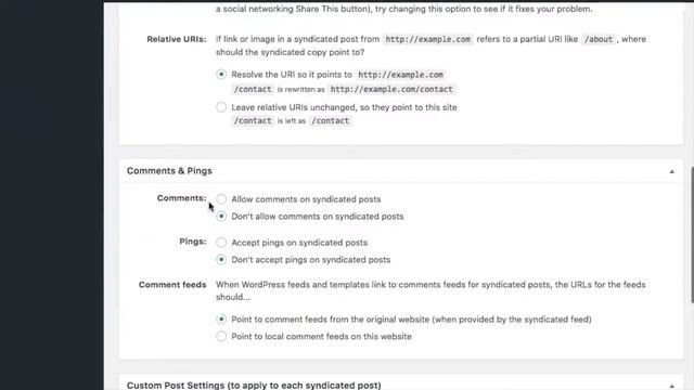 Wordpress Syndication
