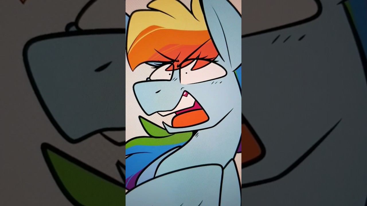 Тупая Рэинбоу! #mlp #пони #млп #rainbowdash
