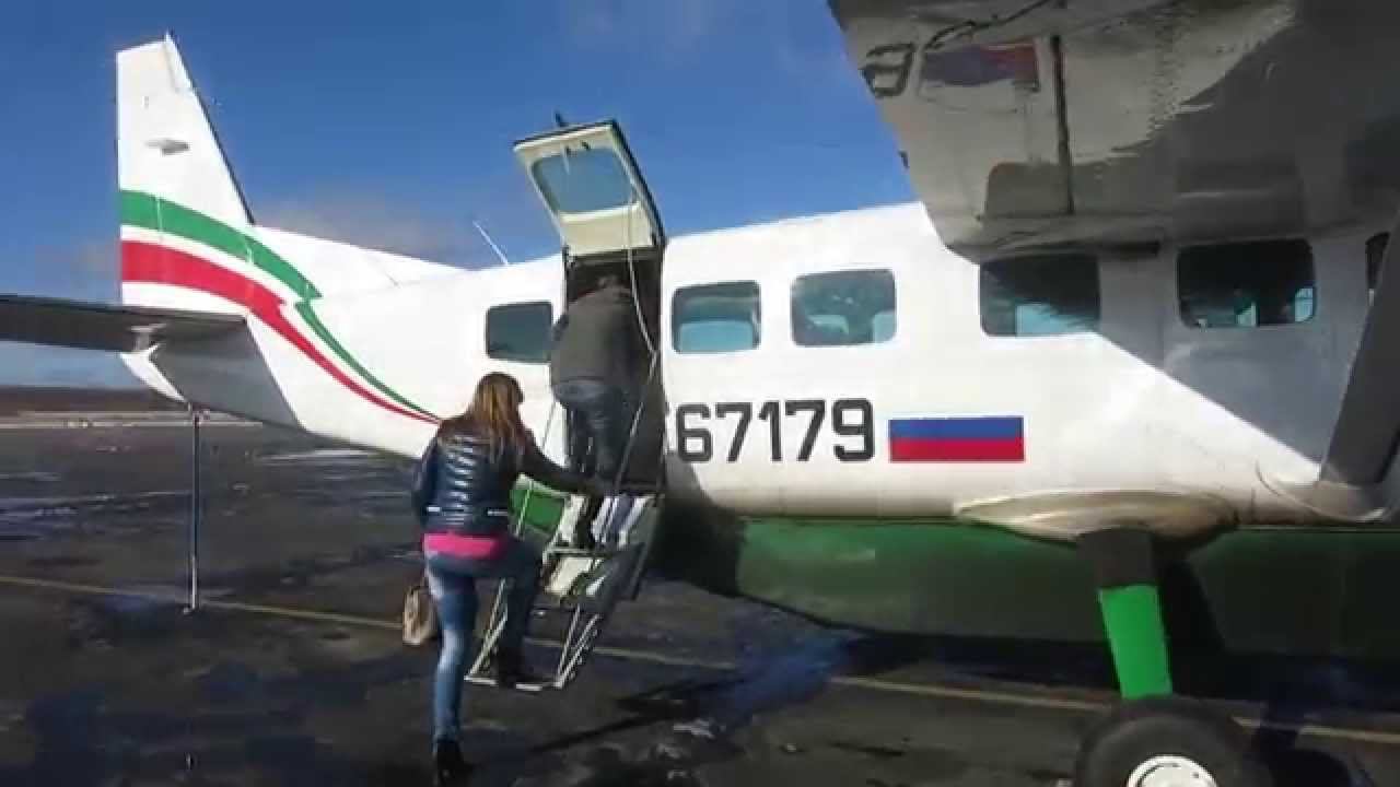 Посадка в Cessna Grand Caravan