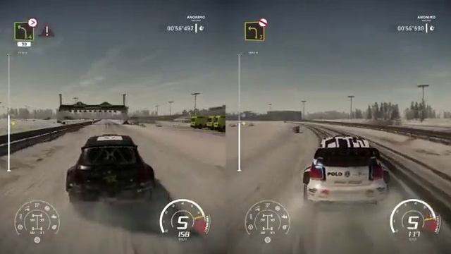 Wrc 8 Schweden Split screen