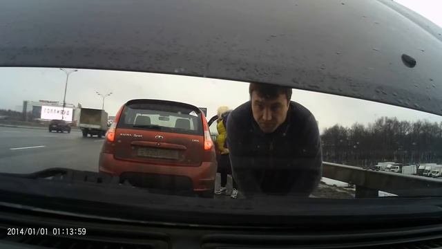 Видео с регистратора...ужас
