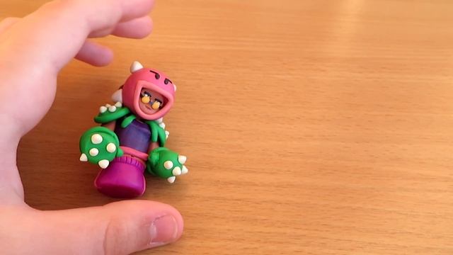 BRAWL STARS  из пластилина ! Обновленная РОЗА ШОК !