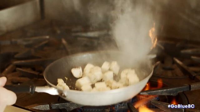 White Spot's Grilled Halloumi & BC Blueberry Salad | From the Cooking Stage | Go Blue BC