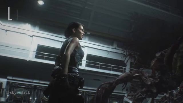 Learn the alphabet with Jill Valentine