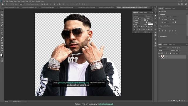DJ Party Flyer Design (Photoshop Tutorial)