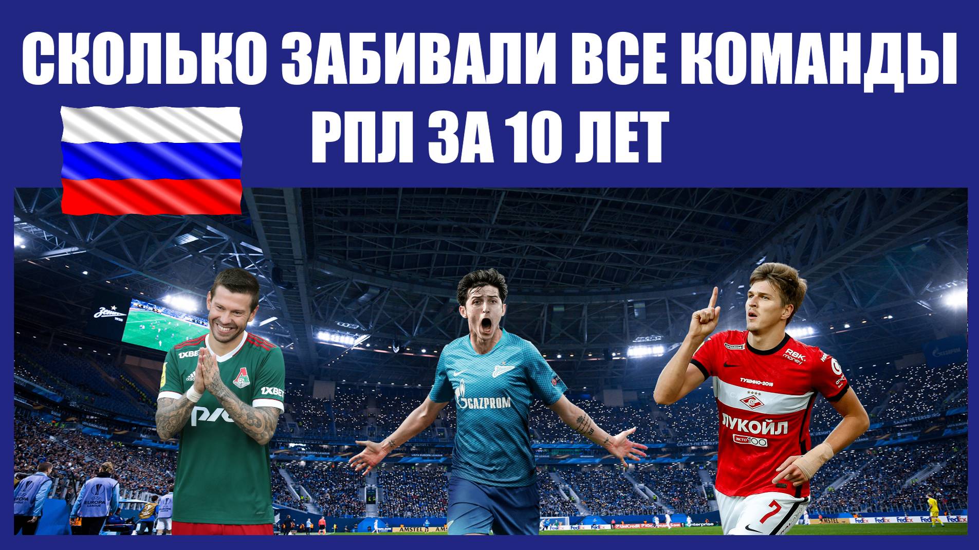 Сколько забивали команды, которые хоть раз выступали в российской Премьер-Лиге