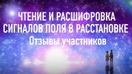 Чтение сигналов поля в расстановке. Отзывы участников курса