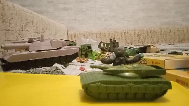 Пластилиновая анимация, Перестрелка