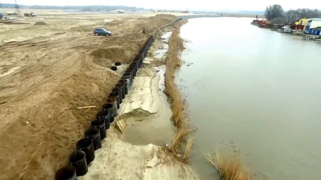 Строительство берегоукрепительных сооружений и Парадной набережной о. Октябрьский в г. Калининграде