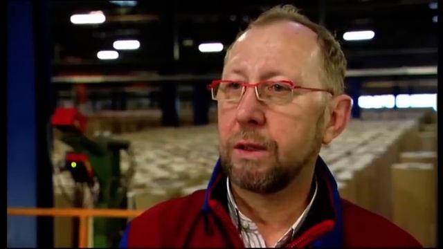 Produktion von DLW Linoleum