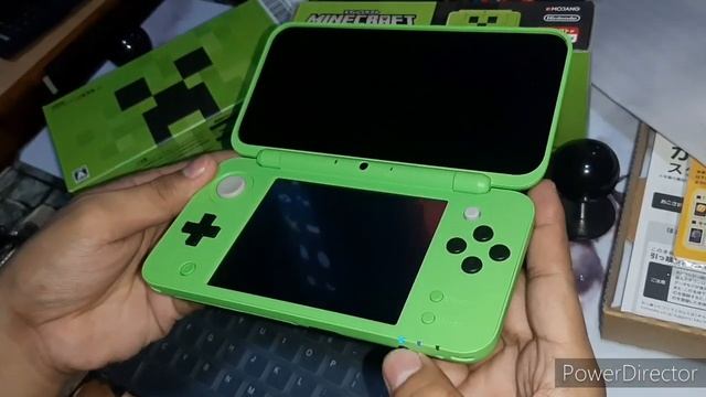 Minecraft CREEPER EDITION (New Nintendo 2DS LL) Unboxing! Philippines / already CFW & Region change