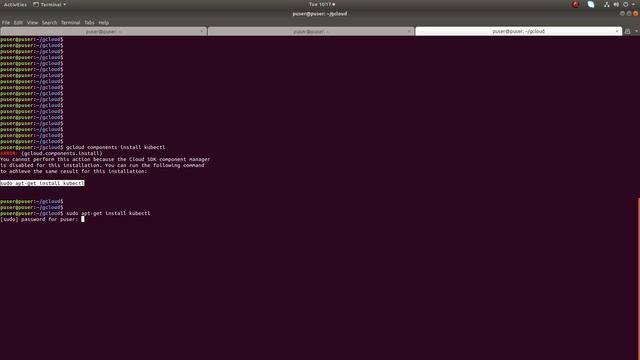 How to install kubectl with Google Cloud SDK gcloud