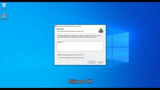 Install Advanced Archive Password Recovery (AAPR)