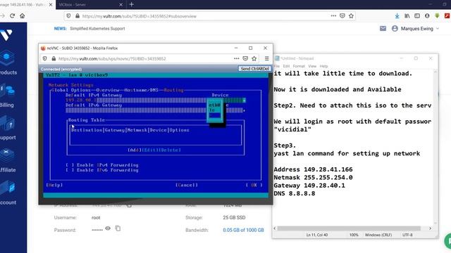 HOW TO INSTALL VICIDIAL/VICIBOX 8/9 ON VULTR VPS SERVER