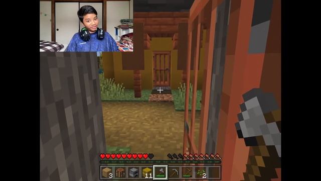 PLAYING MINECRAFT JAVA EDITION IN IPAD WITH FACECAM | part 1 |