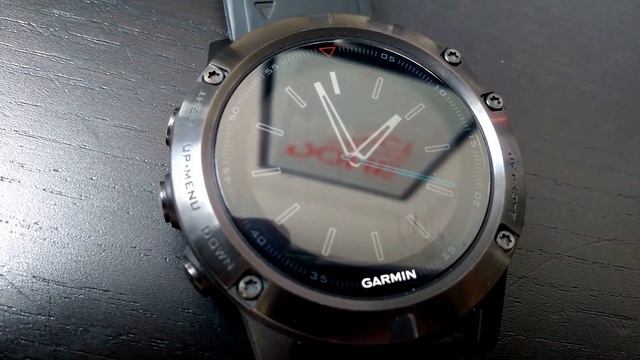 Garmin Fenix 5X watchface bugs