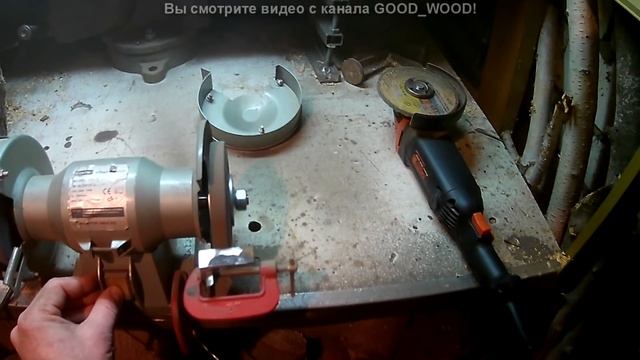 Как убрать биение камня на любом точиле. Интересный эксперимент.