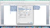 How to make font size bigger (microsoft word) on a mac