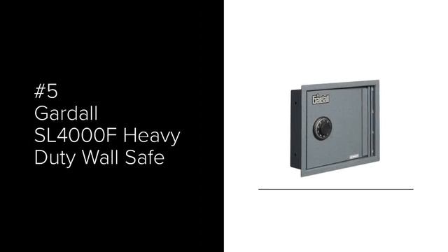 Top 10 Wall Safes of 2020
