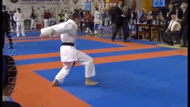 Кубок Европейских чемпионов по каратэ Клуж-Напока Румыния_ката