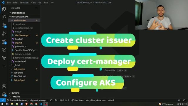 #path2DevOps - ep29 - Configuring AKS through TERRAFORM |  Deploying cert-manager via Terraform