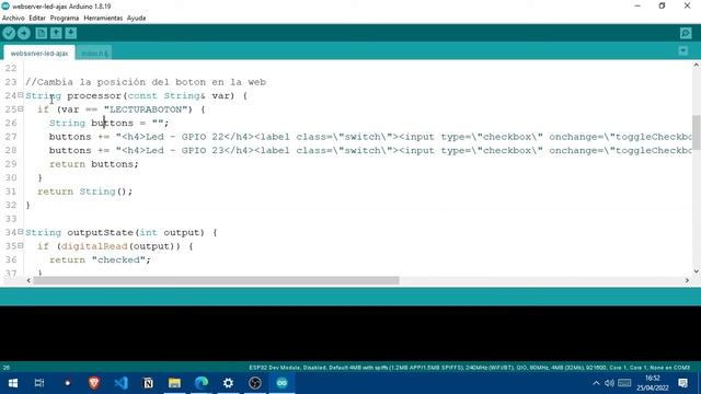 Cómo usar AJAX en un ESP32 | Tutorial