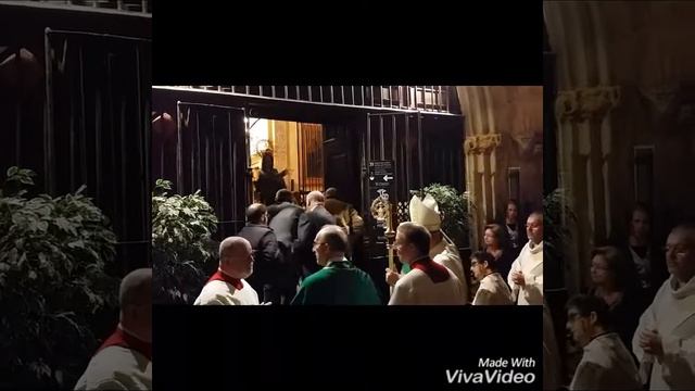 Veneració i Processó de la Mare de Déu del Claustre a la Catedral de Tarragona 2016.