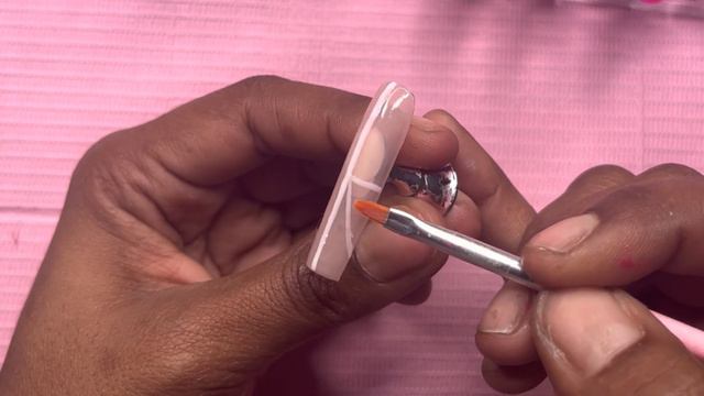 Pink Christmas Nails • Press On Nails