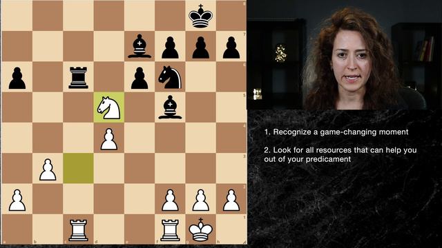 Navigating do or die moments in a chess game