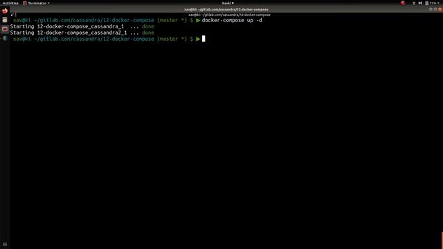 CASSANDRA - 12. CLUSTER AVEC DOCKER-COMPOSE