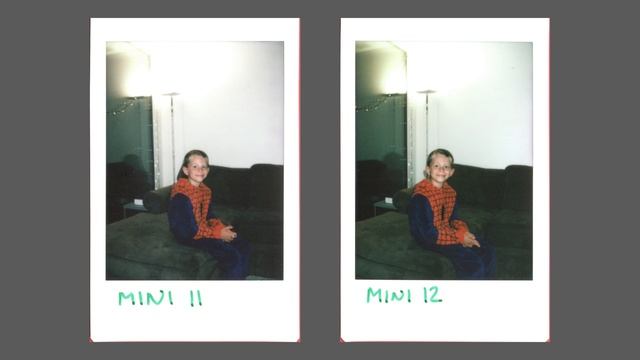 Instax Mini 11 vs. 12 - Picture Quality Test