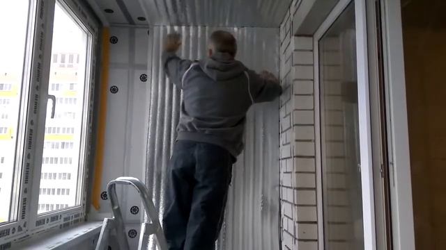 Утепление лоджии (балкона)