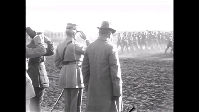 Генерал Жанен инспектирует колчаковские войска (1919)