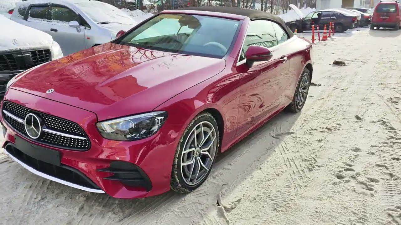 Скоро лето !!! Начинаем подготовку !!! MB E200d AMG 4matic cabrio