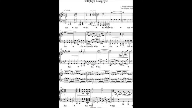 Dark Souls 1/2 - Bell(fry) Gargoyle piano arrangement (with sheet music)