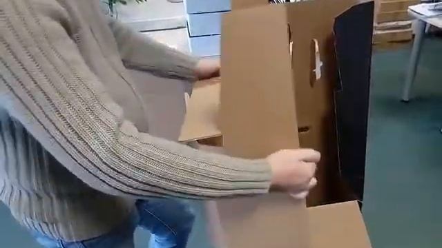 Как собрать картонный дисплей Duracell