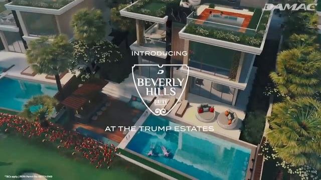 Beverly Hills Drive - Damac Hills Dubai  UAE -  DAMAC