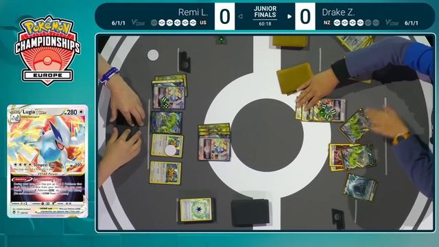 Remi vs Drake - Pokémon TCG Junior Final | EUIC 2023