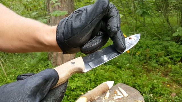 Нож СТЕПНОЙ ООО ПП Кизляр. Уличный тест