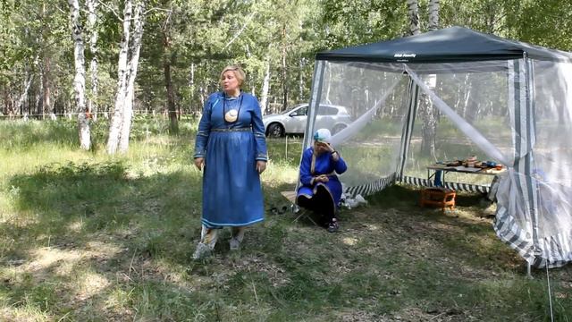 Шаманский обряд - Весенний Тэйлган на благополучие г.Омска и омичей (28-05-2016)