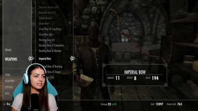 Skyrim BLIND Playthrough 2023 - First Time Playing! Episode 49