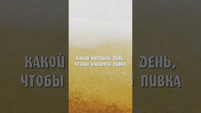 Будем пить пиво! 🍺